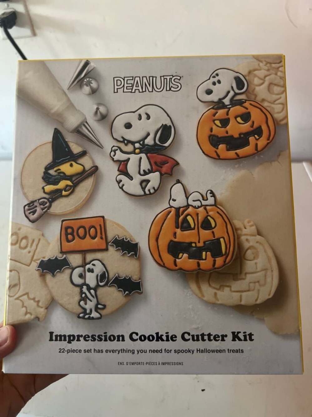 Peanuts Halloween Impression Cookie Cutter Kit 22-Piece Set